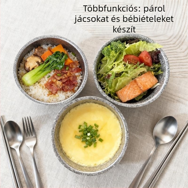 Tiszta titánból készült tojáspároló tál – egyszínű mintázat, hópelyhes máz, modern minimalista luxus stílus