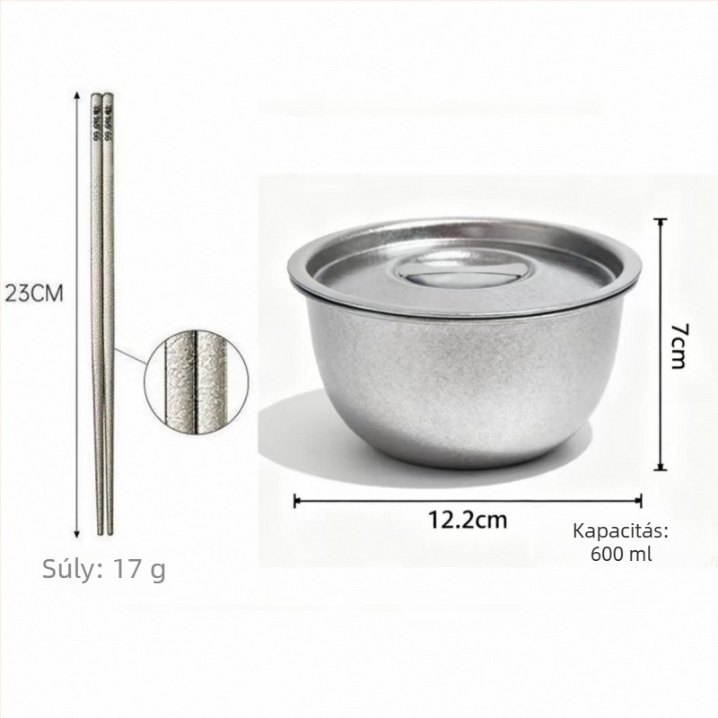 Tiszta titánból készült tojáspároló tál – egyszínű mintázat, hópelyhes máz, modern minimalista luxus stílus
