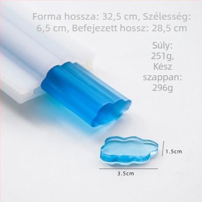 Szilikon sütőforma – szabálytalan alakú, többfunkciós sütéshez, csokoládéhoz, süteményhez és szappankészítéséhez