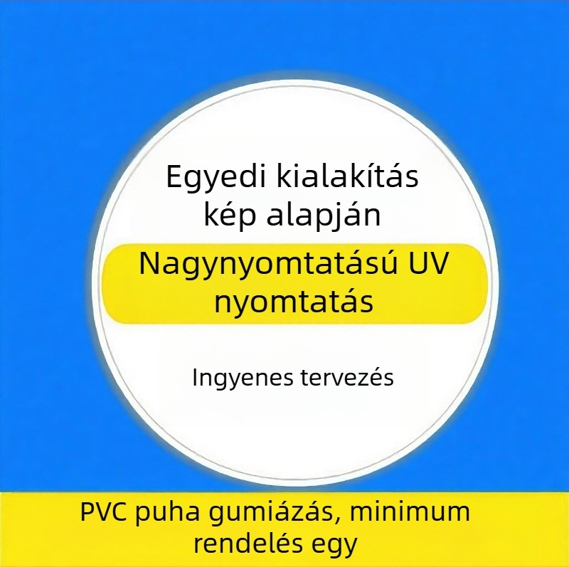 PVC kerek pohár alátét, Cartoon mintával, kód DS057