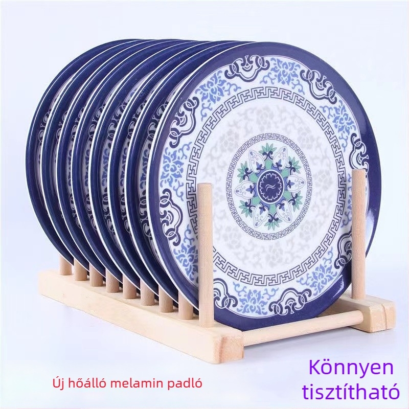 Étkezőasztal hőálló alátét - kör alakú, műanyag, csúszásmentes, hőszigetelő