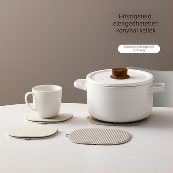 FaSoLa szilikon asztali placemat – hőszigetelés, égésvédő, csúszásmentes, szabálytalan alakú