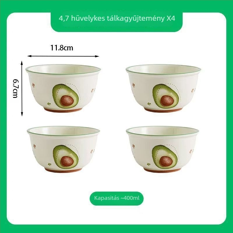 Kerámia tál, kézzel festett, alglazúros felület, aranyos stílus, kerek alak