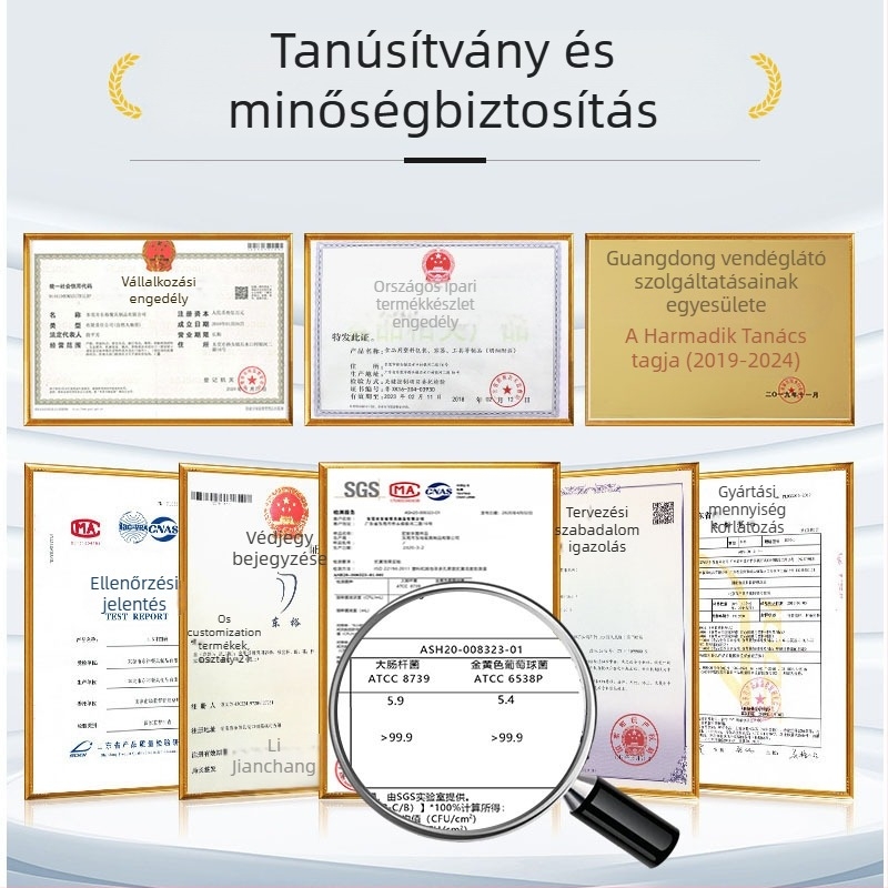 Melamin étkészlet – porcelánhatás, kínai stílus, finom mintázat, logó testreszabás elérhető