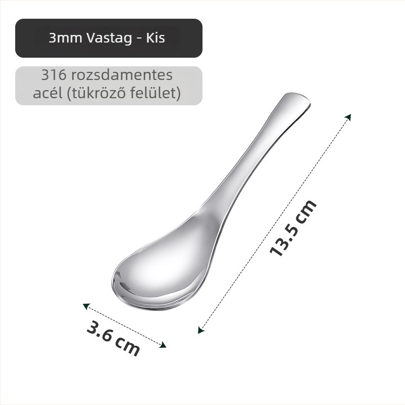 316 rozsdamentes acélból készült kerek dupla tál, csiszolt felület, modern minimalista stílus