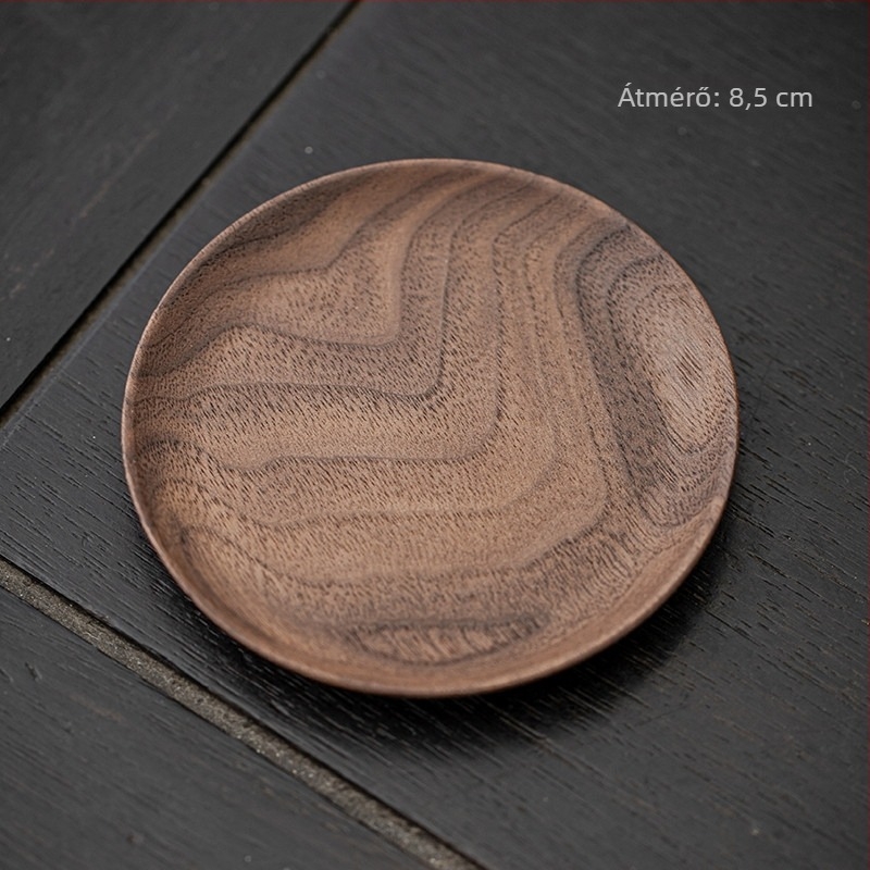 Diófa csészealátét | Yixuan márka | Kínai stílus | Könnyű luxus retro