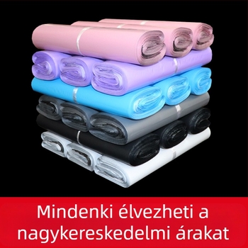 Expressz csomagoló táska - 100% tiszta anyag; teherbírás 15 kg; zárási hossz 5 cm; PE/HDPE/LDPE