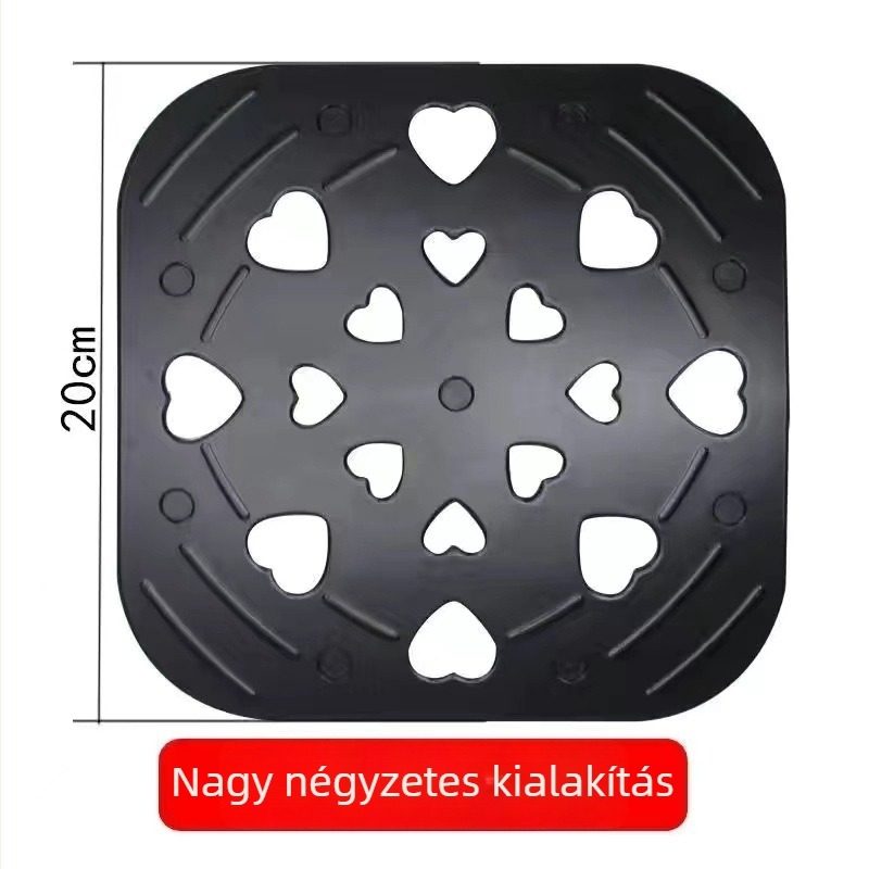 Bakelit kerek alátét, hőálló, egyszínű mintázat, Qunmei márka