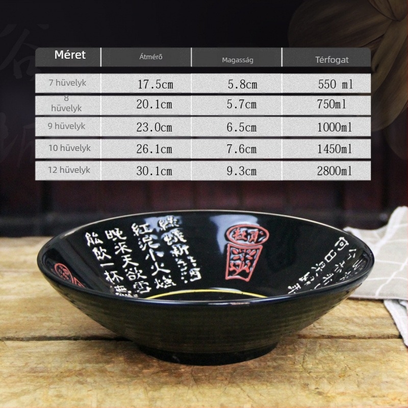 Porcelán tál, kör alakú, kínai stílus.