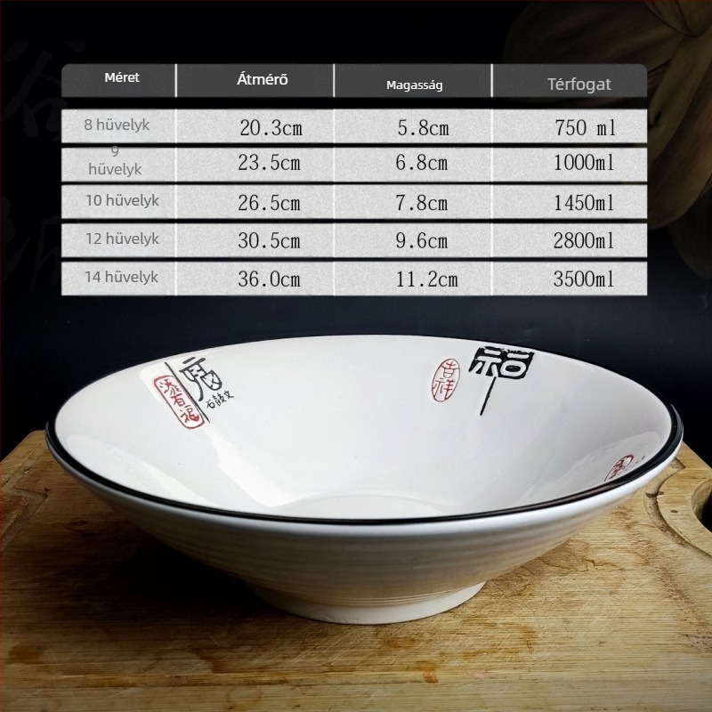 Porcelán tál, kör alakú, kínai stílus.