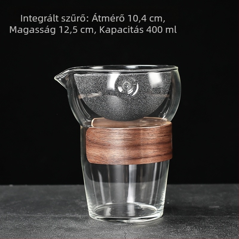 Kerámiából készült nem porózus teafilter forgó szűrővel
