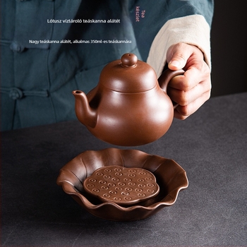 Teáskanna tartó – Zisha agyag, alap és párna a teáskannához, mosható víztartály, új kínai stílus, kiváló minőség, 2023 megjelenés