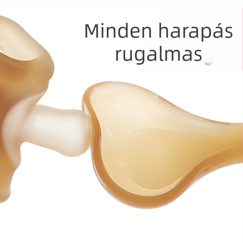 Baba szilikon etetőkanál - puha edzéskanál, teljes szilikon, egyszerű stílus, tároló doboz