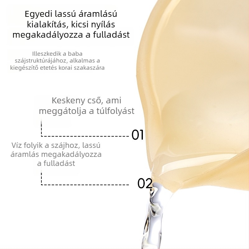 Baba sascsőr etető tál – szilikon, 3 hónapos kortól, 1 db készlet, aranyos stílus