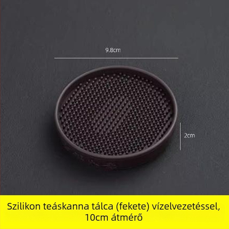 Teáskanna tartó és pohár alátét – csúszásmentes, hőszigetelő párna, teás tálca, új kínai stílus, műanyag