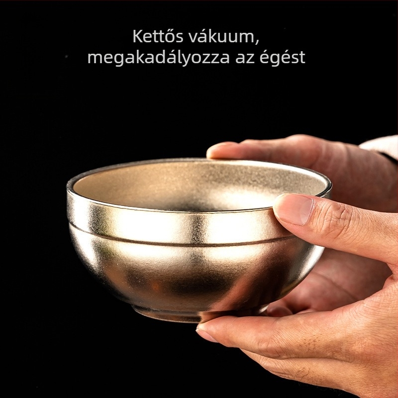 Rongshantang titánium étkezési készlet tálak és evőpálcikák, kínai stílus, felület jégkristály, testreszabható