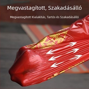 Egyszer használatos műanyag asztalterítő, vastagított, kerek és téglalap alakú asztalokhoz, ünnepi bankett asztalterítő