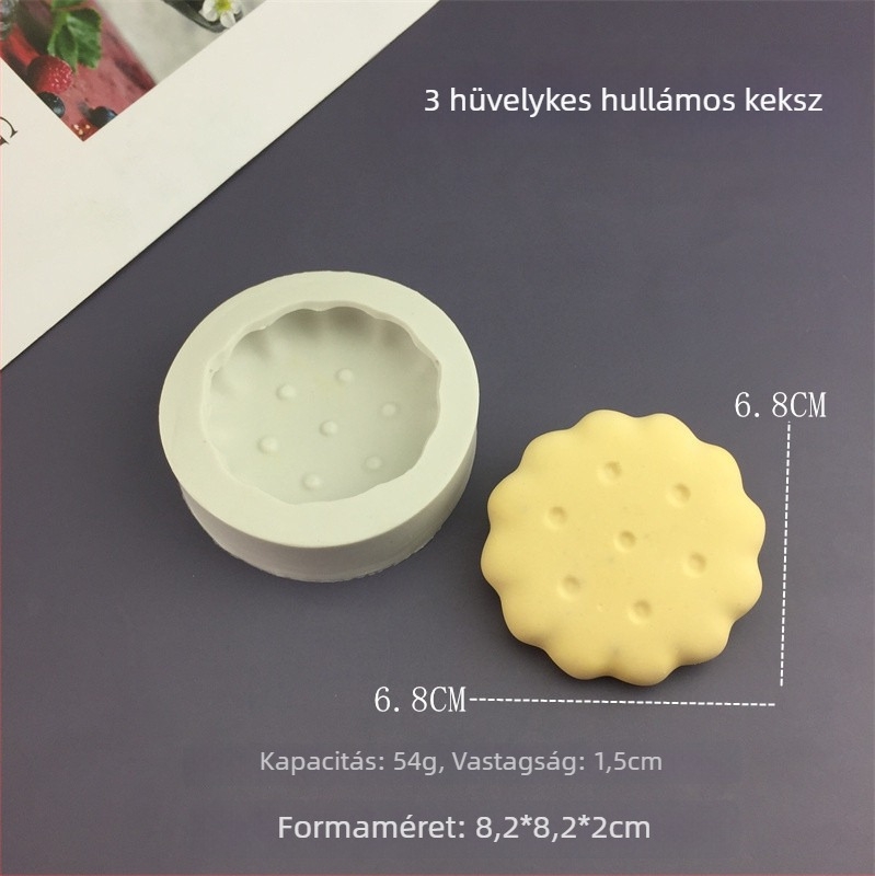 Kerek szilikon sütőforma, szabálytalan alakú, tortához, 2024-es modell