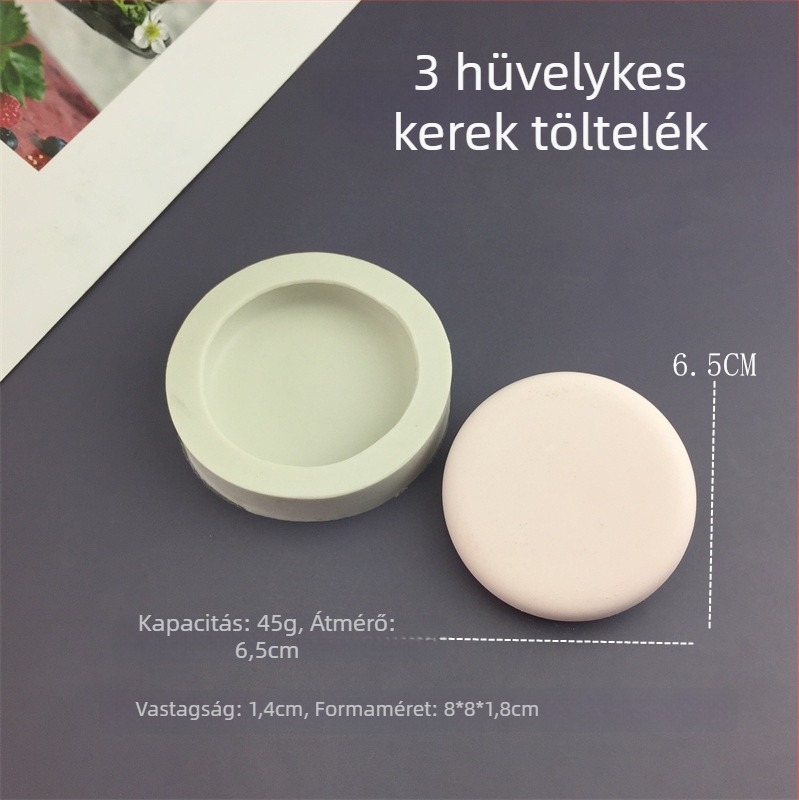 Kerek szilikon sütőforma, szabálytalan alakú, tortához, 2024-es modell