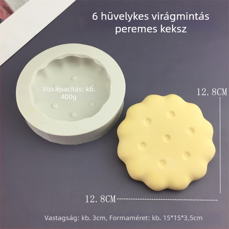 Kerek szilikon sütőforma, szabálytalan alakú, tortához, 2024-es modell