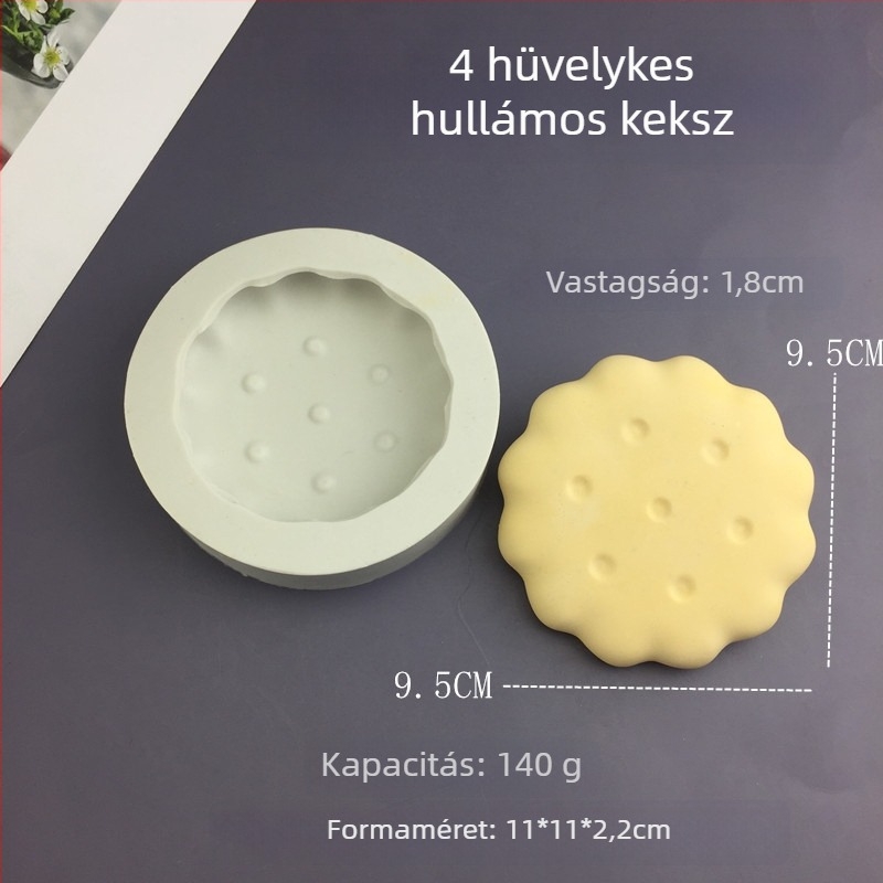 Kerek szilikon sütőforma, szabálytalan alakú, tortához, 2024-es modell