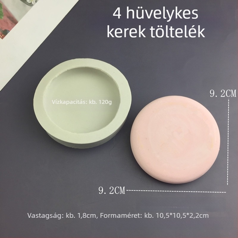 Kerek szilikon sütőforma, szabálytalan alakú, tortához, 2024-es modell