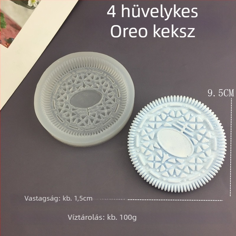 Kerek szilikon sütőforma, szabálytalan alakú, tortához, 2024-es modell