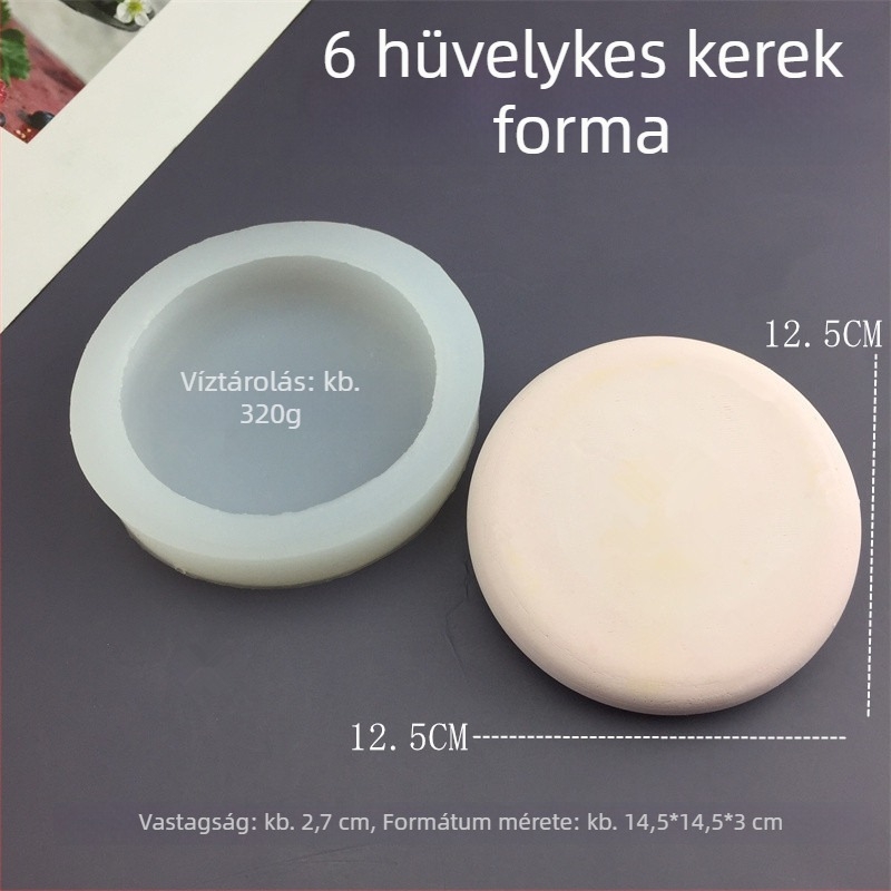 Kerek szilikon sütőforma, szabálytalan alakú, tortához, 2024-es modell