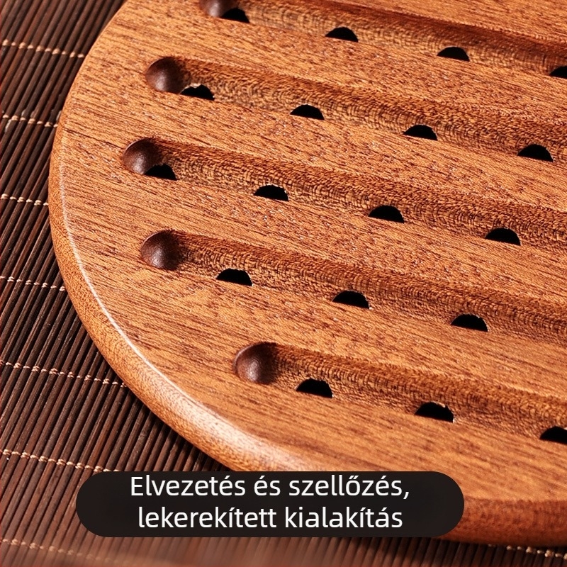 Nyúl alakú tömörfa hőszigetelő alátét fekete diófából, csúszásmentes alátét tányérokhoz és poharakhoz éttermi és konyhai használatra, kaserola alátét, nagykereskedelem