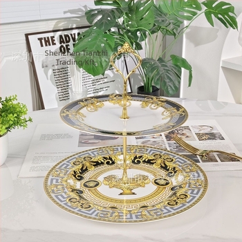 Csont porcelán étkészlet, Európai stílus, könnyed luxus retro, kézzel készített, testreszabható