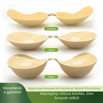 Nylonból készült tömörített push-up melltartó betétek, mangó formájú mellbimbók, lélegző, láthatatlan, fényes, esküvői ruhákhoz