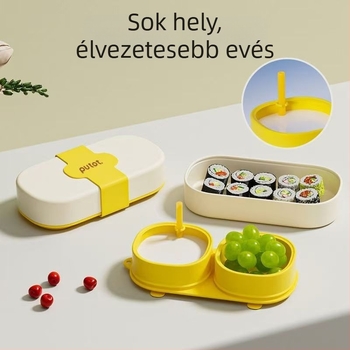 Baba hordozható szilikon ételtál beépített szívóval és fedővel – 1 db, élelmiszer-minőségű szilikon, 6 hónaptól, minimalista stílus