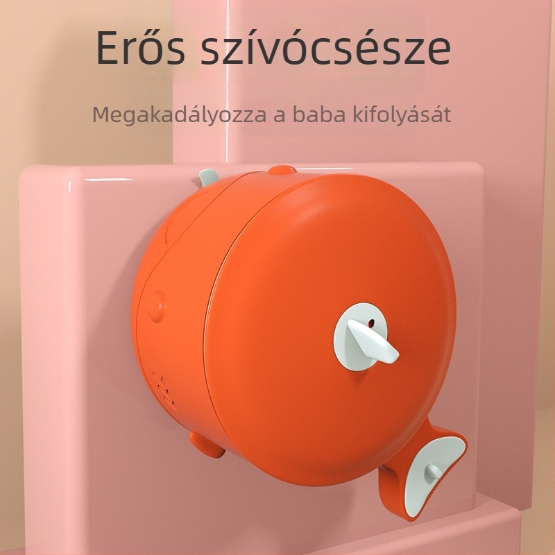 Szigetelt babaetető tál, 304 rozsdamentes acél + PP, megtartja a hőmérsékletet, ütésálló, liner-scrub felülettel, 3 hónaposnál idősebbeknek