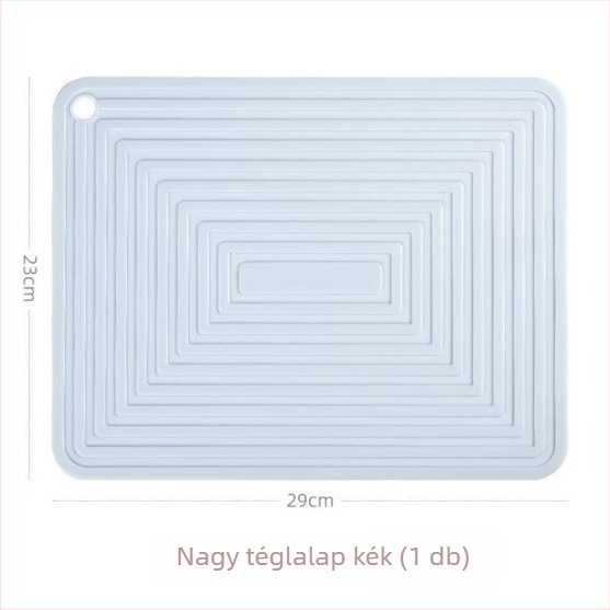 Szilikon hőszigetelő tálaló alátét, négyzet alakú, skandináv stílusú, magas hőmérsékletnek ellenálló