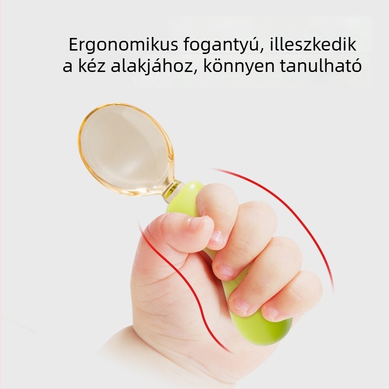 Putot PPSU baba etetőkanál, 2 db-os készlet, tanuló etetőkanál, 6 hónapnál idősebbeknek