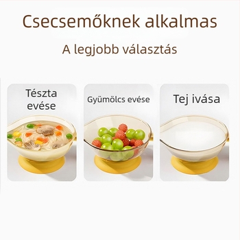 Beeshum PPSU baba etető tál szívó alappal, hordozható, 3 hónapos kortól
