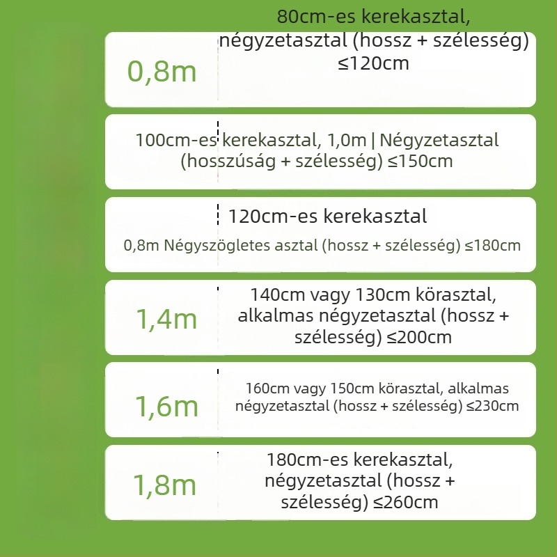 Egyszer használatos terítő kerek és négyzet alakú asztalokhoz, műanyagból (PE), átlátszó mintázat, feldolgozás és testreszabás elérhető.
