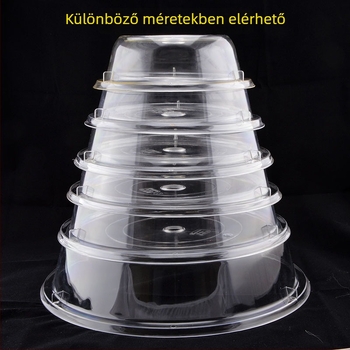 Garbo Daily műanyag körkörös fedél mikrohullámú sütőhöz – élelmiszer-tárolás és melegítés, porvédő