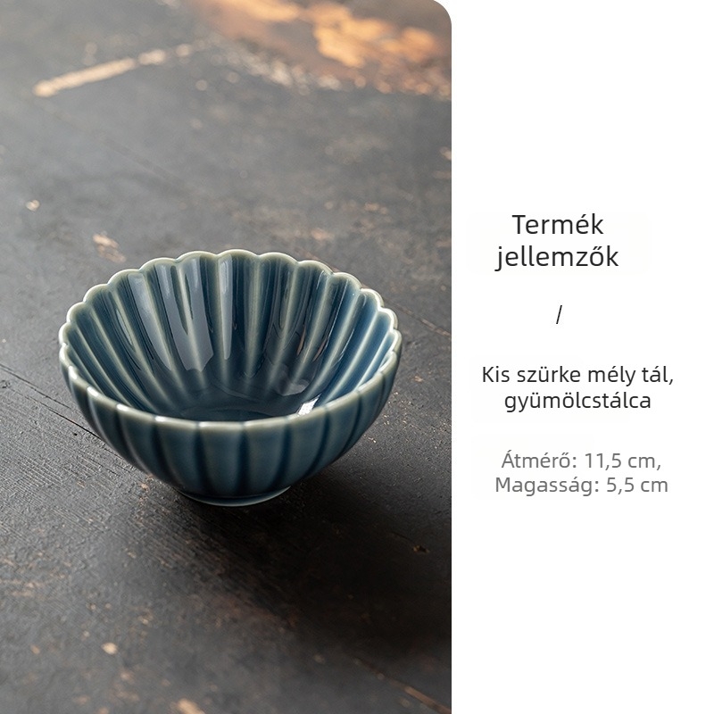 Porcelán kerek tál étkezéshez — mikrohullámú sütőben használható, logónyomtatás elérhető, testreszabható (Porcelán, Kerek, Mikrohullámú sütő, Logó nyomtatás, Testreszabható)