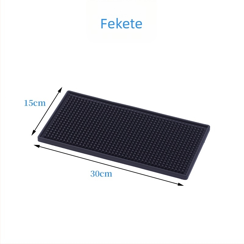 PP anyagú bár alátét, négyzet alakú, egységes mintázat