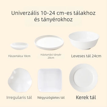 Eldobható PE élelmiszer-minőségű tálfedél, vastított, szakadásmentes, 1 db, 240 zacskó a nagy csomagban