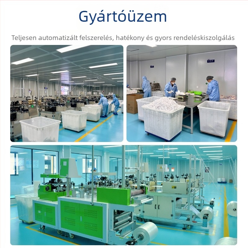 Eldobható PE élelmiszer-minőségű tálfedél, vastított, szakadásmentes, 1 db, 240 zacskó a nagy csomagban