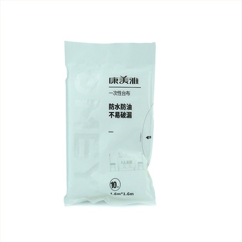 Comeya egyszer használatos PE asztalterítő, négyzet alakú, vastagság 0.5-0.55S, csomagolás 60 db