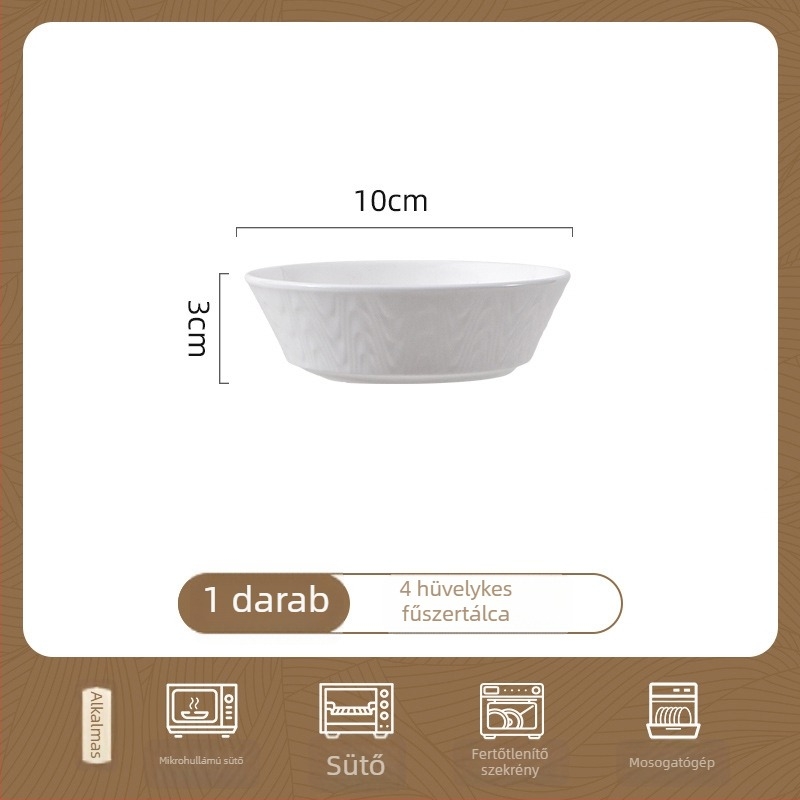 Songfa csont porcelán étkészlet virágos mintával, modern minimalista stílus, mikrohullámú sütőben használható