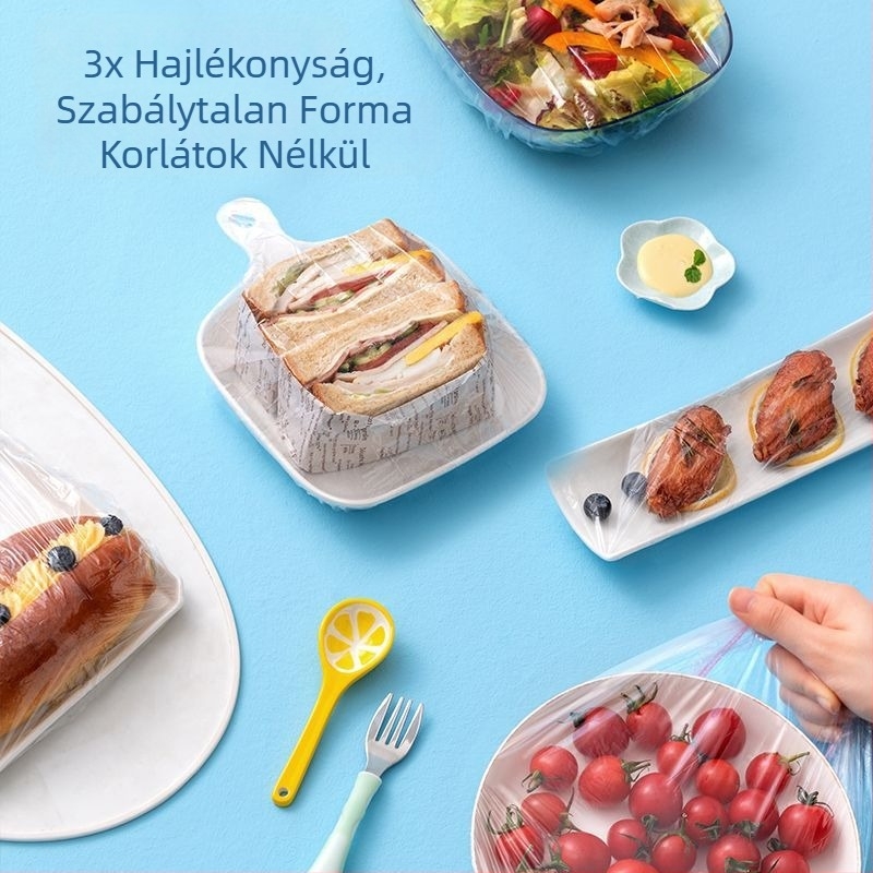 Yekee/Yijie Élelmiszer-frissítő fólia, műanyag, 1 darab, háztartási használatra