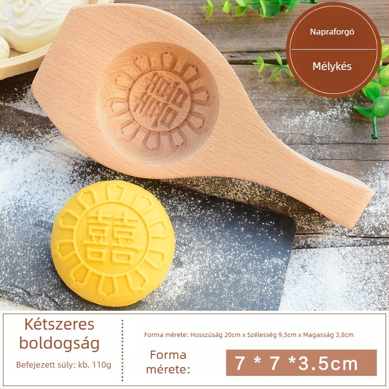 Kör alakú szilikon sütemény forma | gőzölt buci, mooncake és sütemény formázásához | kínai stílus