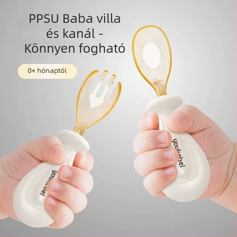 Baba etetőkanál edzésre – Royal Star (PPSU, 6 hónap felett, 1 készlet)