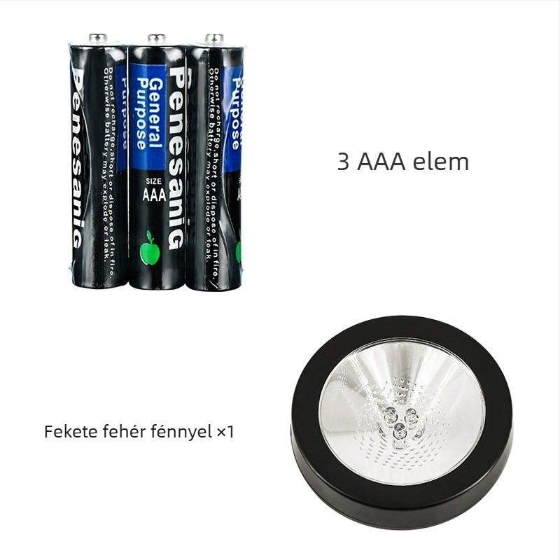 BARX LED világító koktél alátét, műanyag, kerek, hálózati csatlakoztatással.