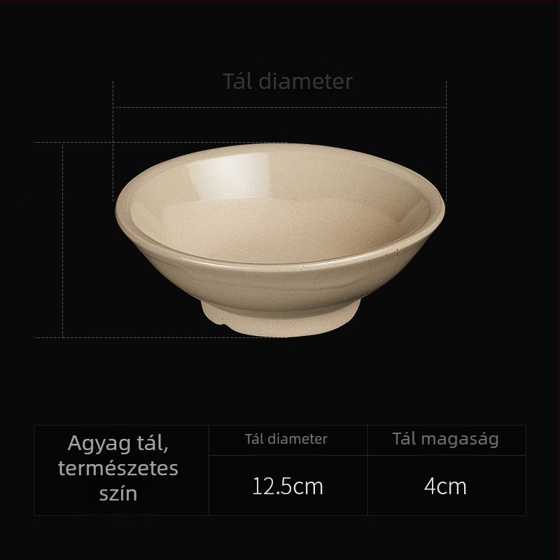Nyolctálas gőzölő készlet durva porcelánból, hagyományos nemzeti stílus, mikróban használható