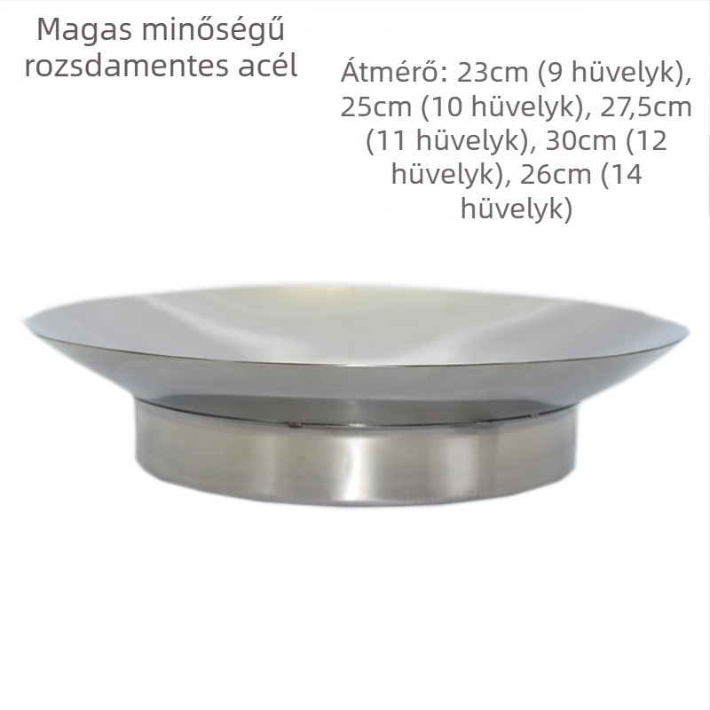 Vastagított rozsdamentes acél gyoza tál és töltelék tál
